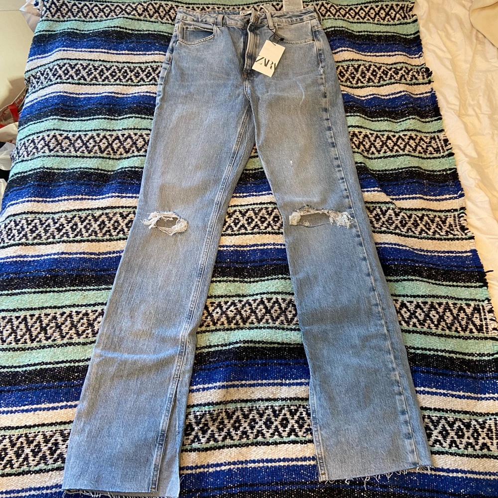 BNWT Zara split jeans